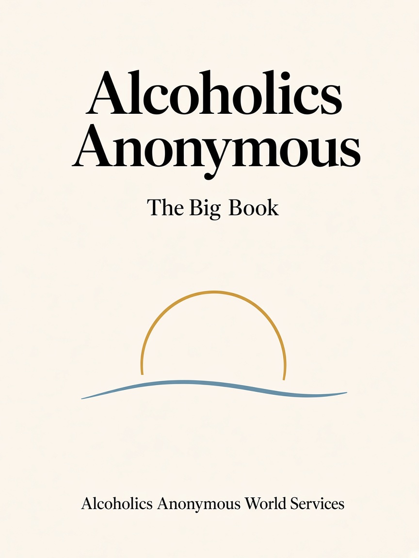 Alcoholics Anonymous book cover